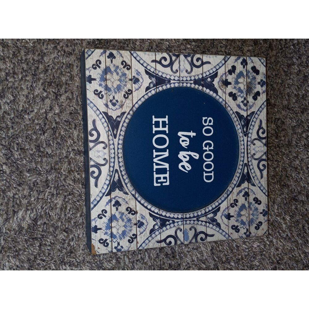 "So Good To Be Home" Wall Hanging